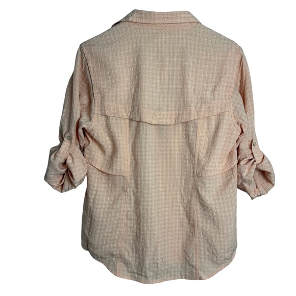 Exofficio Women's Camping Athletic Long Sleeve Button Down Shirt Vented Size S - Picture 6 of 9